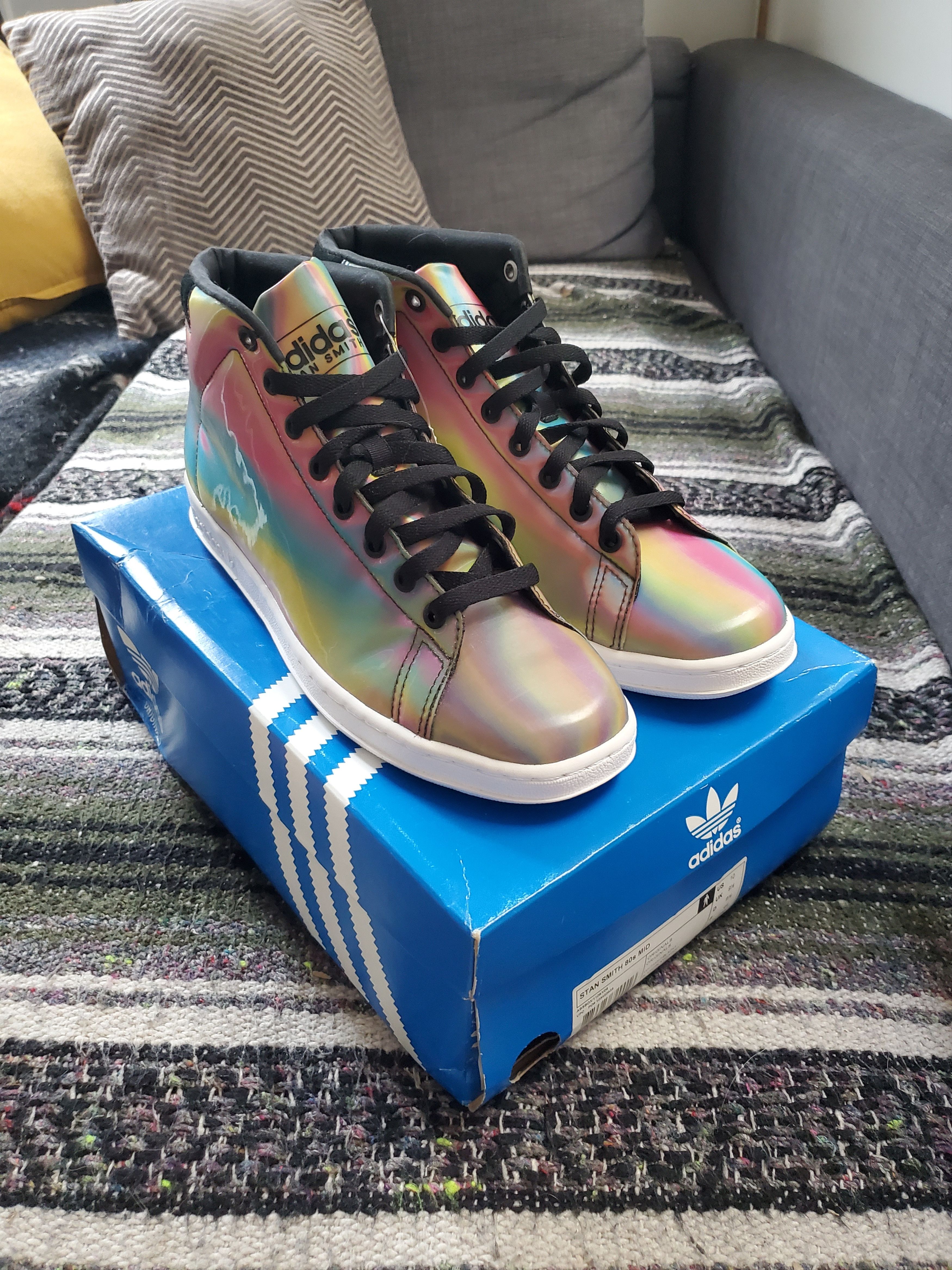 Adidas stan smith shop 80s mid lenticular rainbow