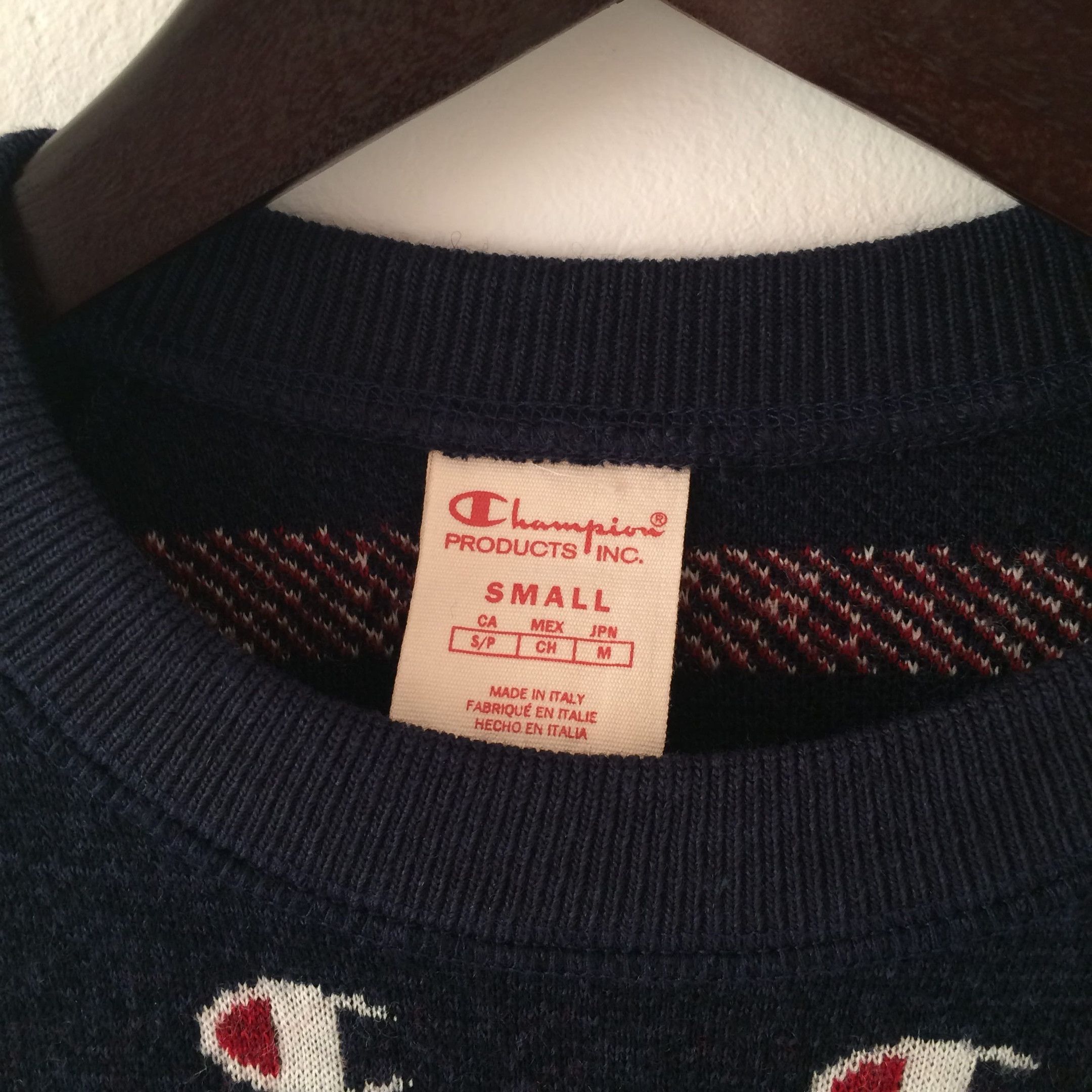 Champion Champion Monogram Logo Sweatshirt Made in Italy Size US M / EU 48-50 / 2 - 3 Thumbnail