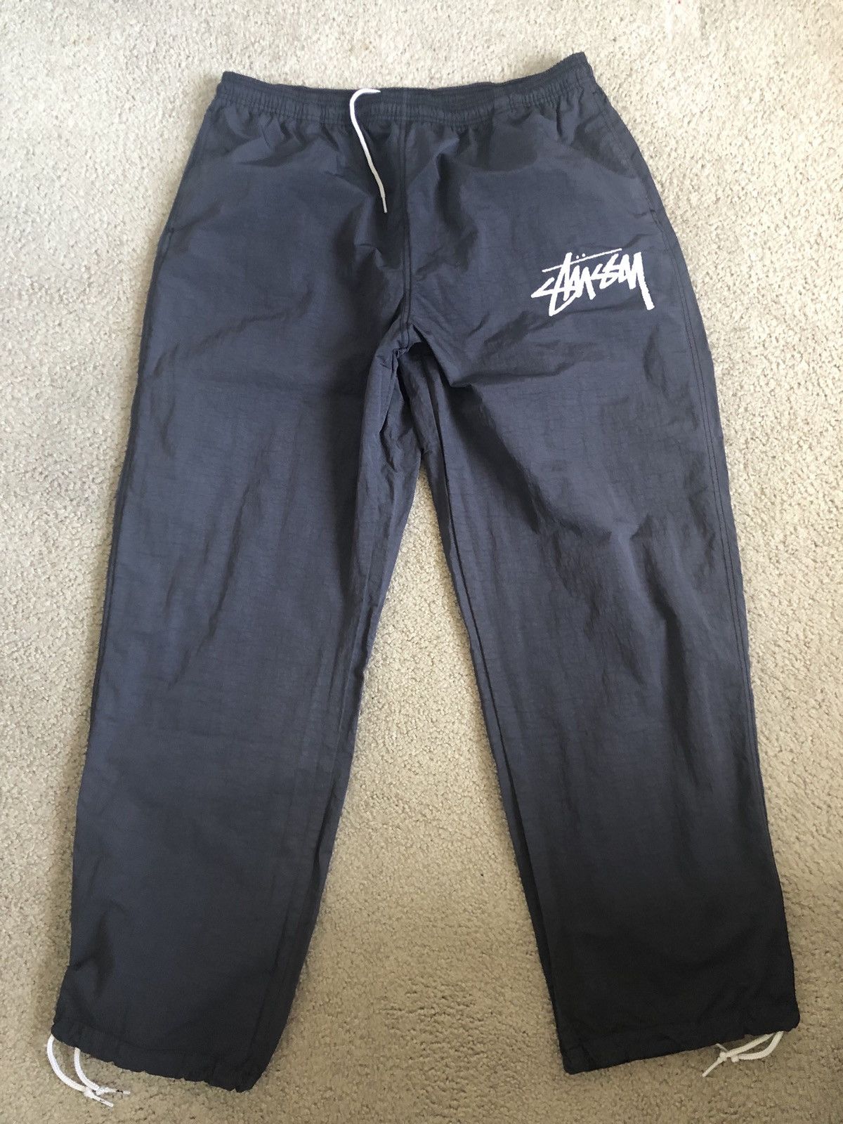 Nike × Stüssy Beach Pants “Off Noir” XL
