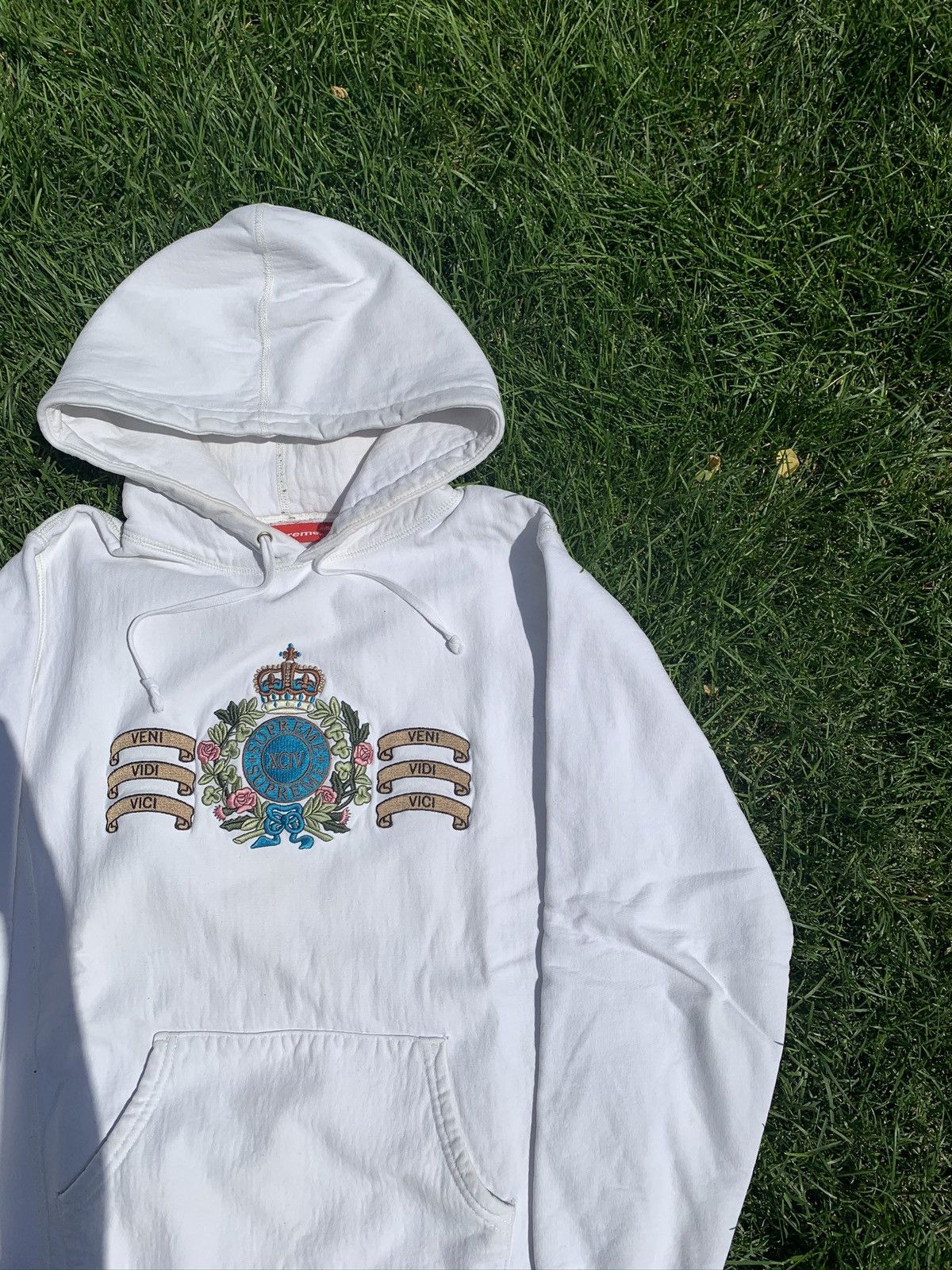 Supreme veni vidi vici on sale hoodie