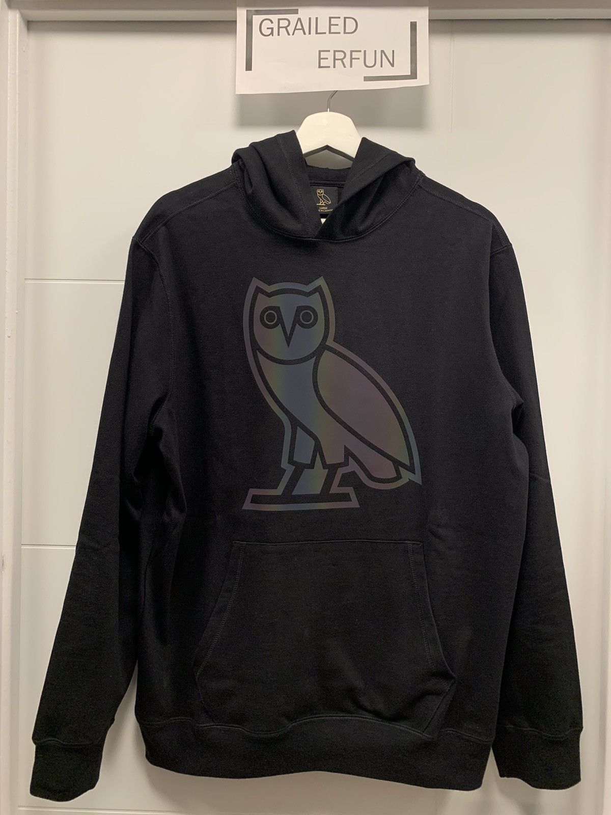 Ovo hot sale reflective hoodie