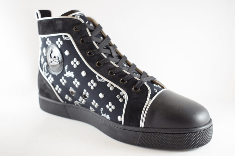 Louis Orlato Flat Calf Black/Silver Size: 44