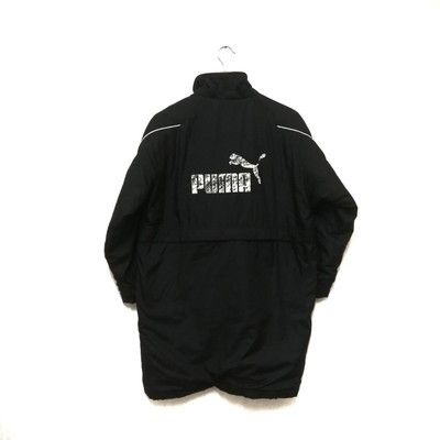 Vintage Puma jacket long embroidered size 150 fit M or L