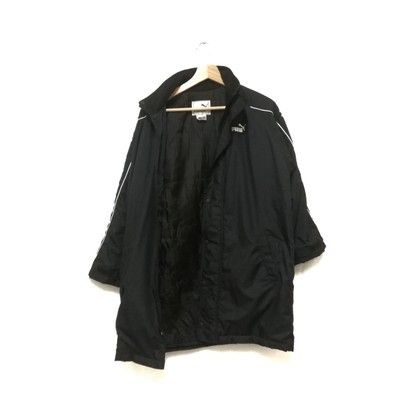 Vintage Puma jacket long embroidered size 150 fit M or L