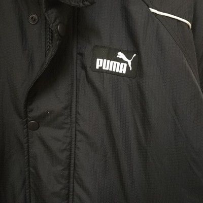 Vintage Puma jacket long embroidered size 150 fit M or L