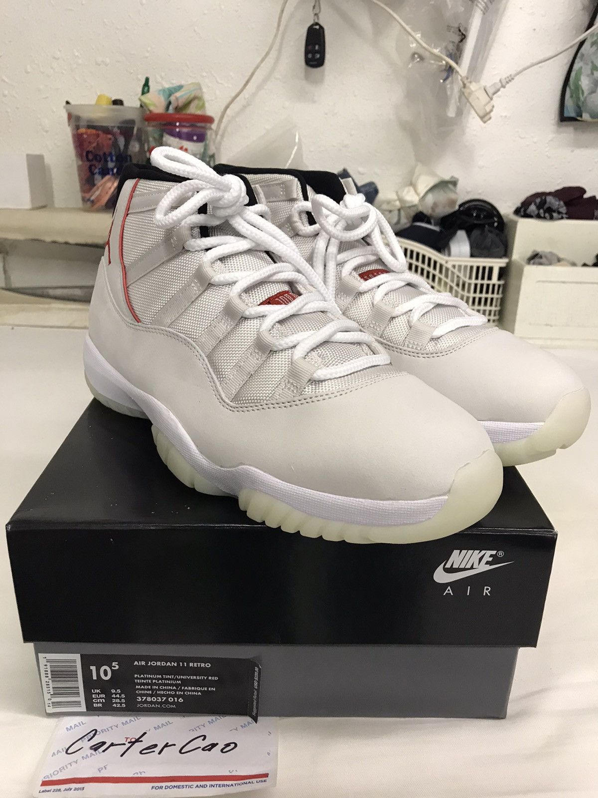 Air Jordan 11 Retro Platinum Tint