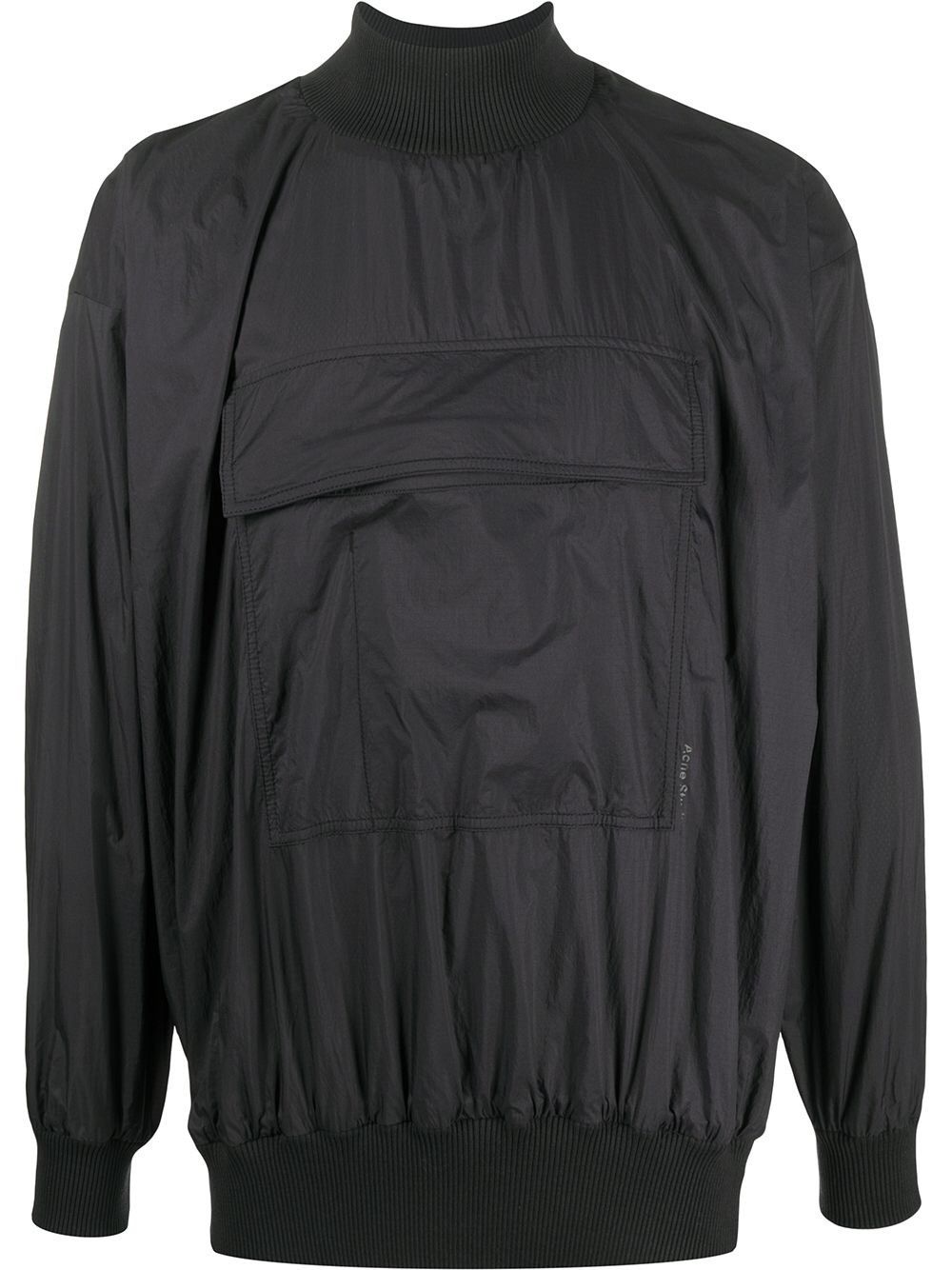 Acne Studios BNWT $700 Acne Studios 50 Ripstop Anorak black matte Size US M / EU 48-50 / 2 - 3 Thumbnail