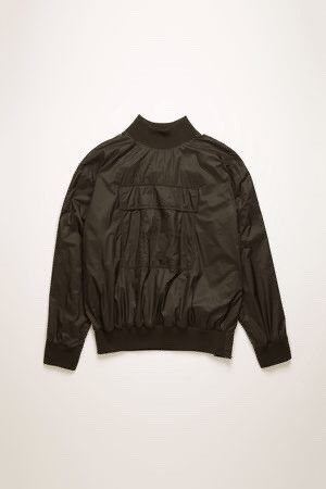 Acne Studios BNWT $700 Acne Studios 50 Ripstop Anorak black matte Size US M / EU 48-50 / 2 - 1 Thumbnail