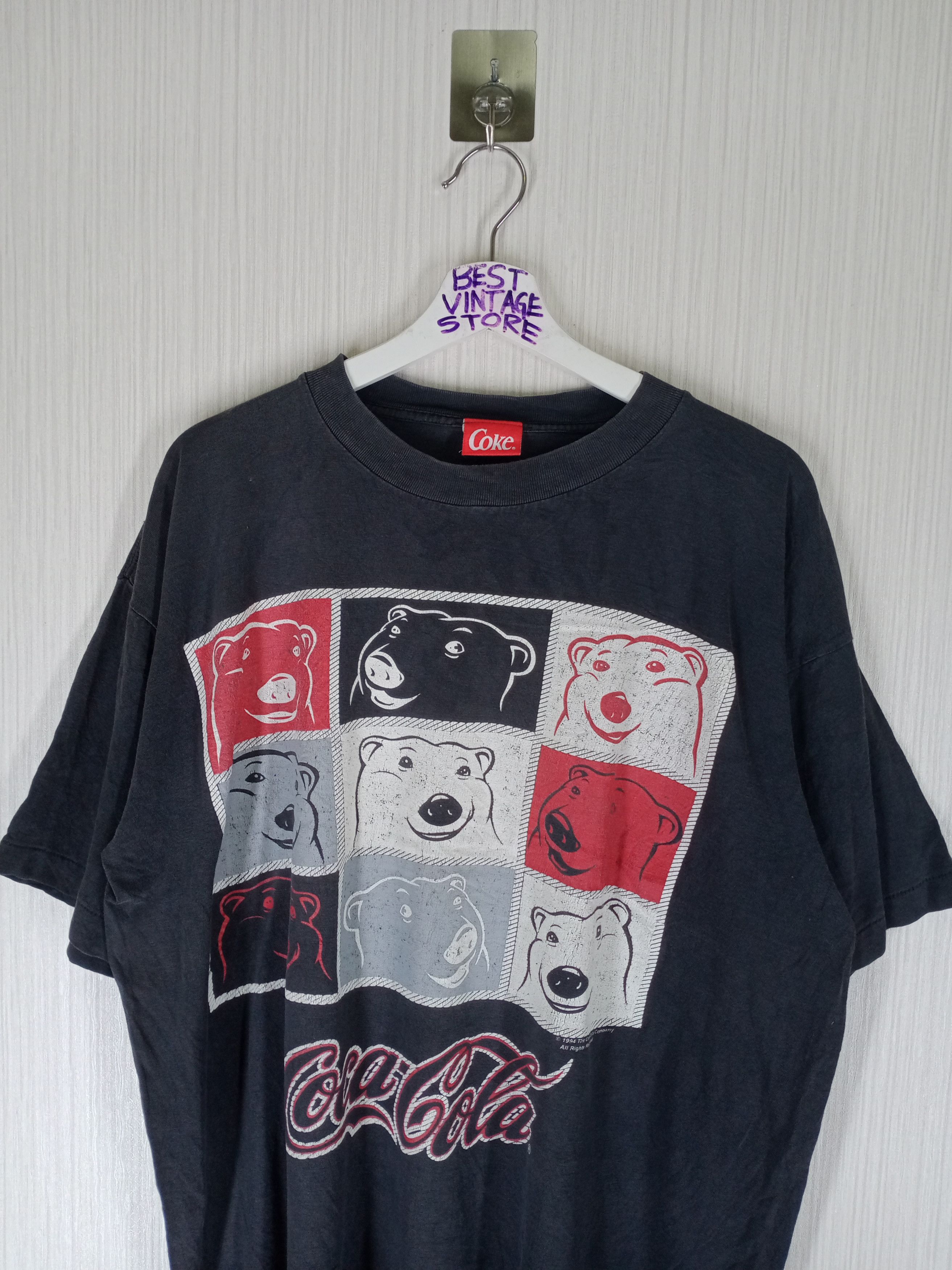 Coca Cola Vintage 1994 Coca Cola Tshirt Size US XL / EU 56 / 4 - 4 Thumbnail
