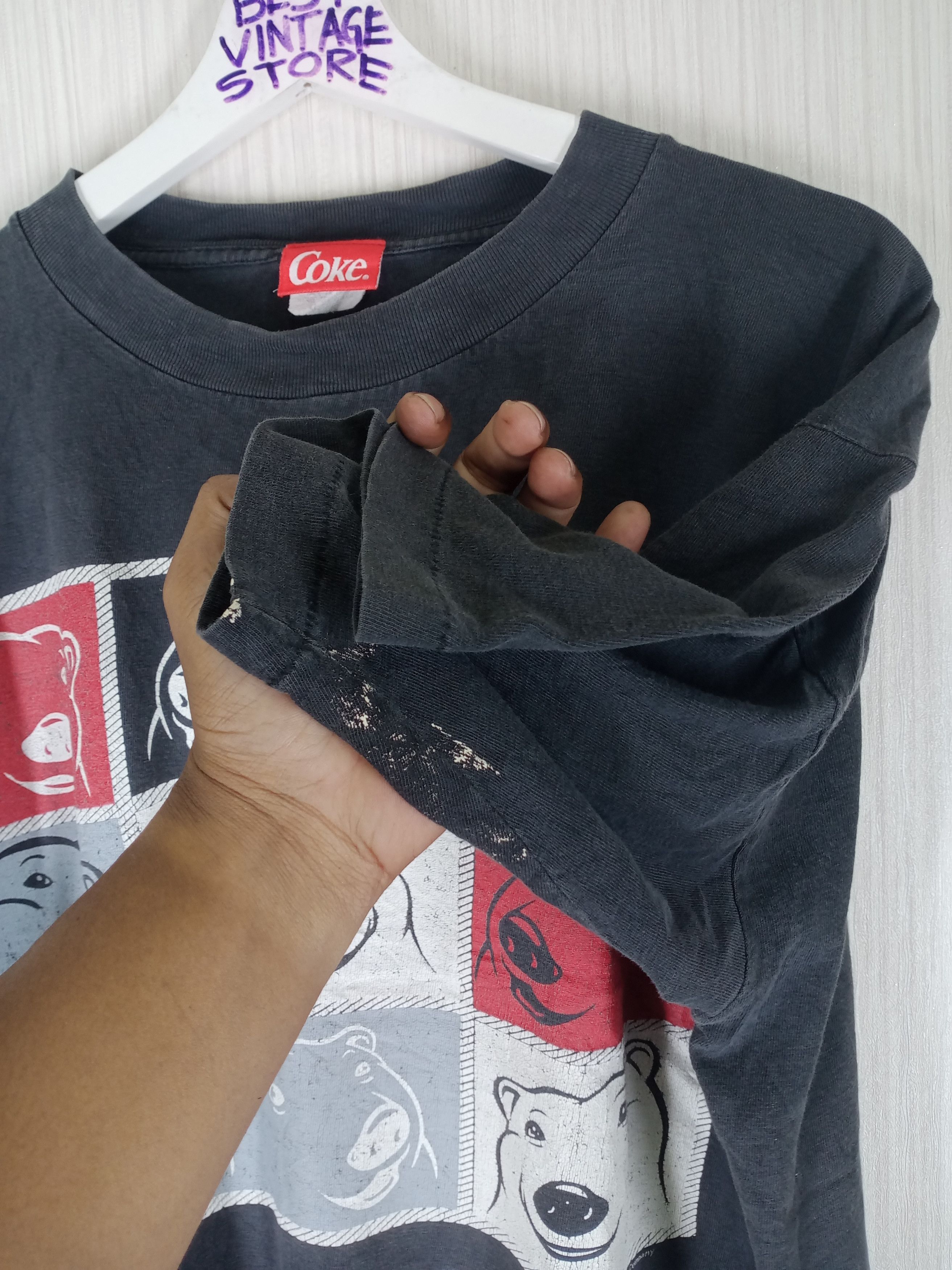 Coca Cola Vintage 1994 Coca Cola Tshirt Size US XL / EU 56 / 4 - 6 Thumbnail