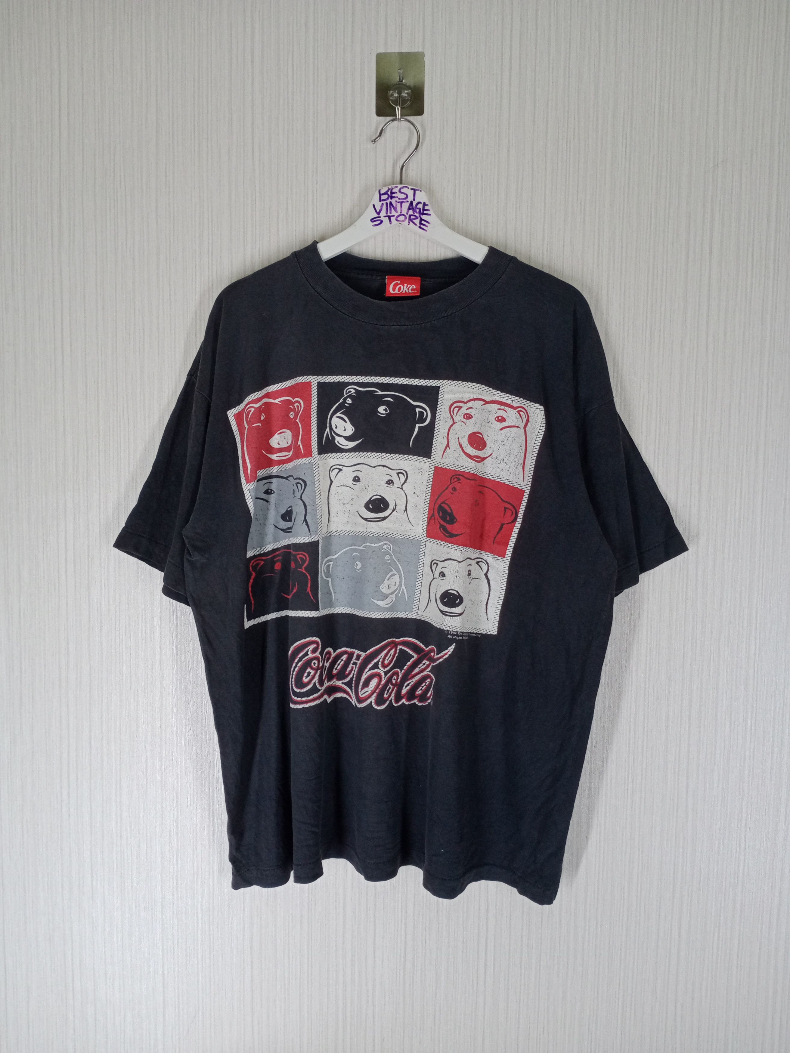 Coca Cola Vintage 1994 Coca Cola Tshirt Size US XL / EU 56 / 4 - 1 Thumbnail