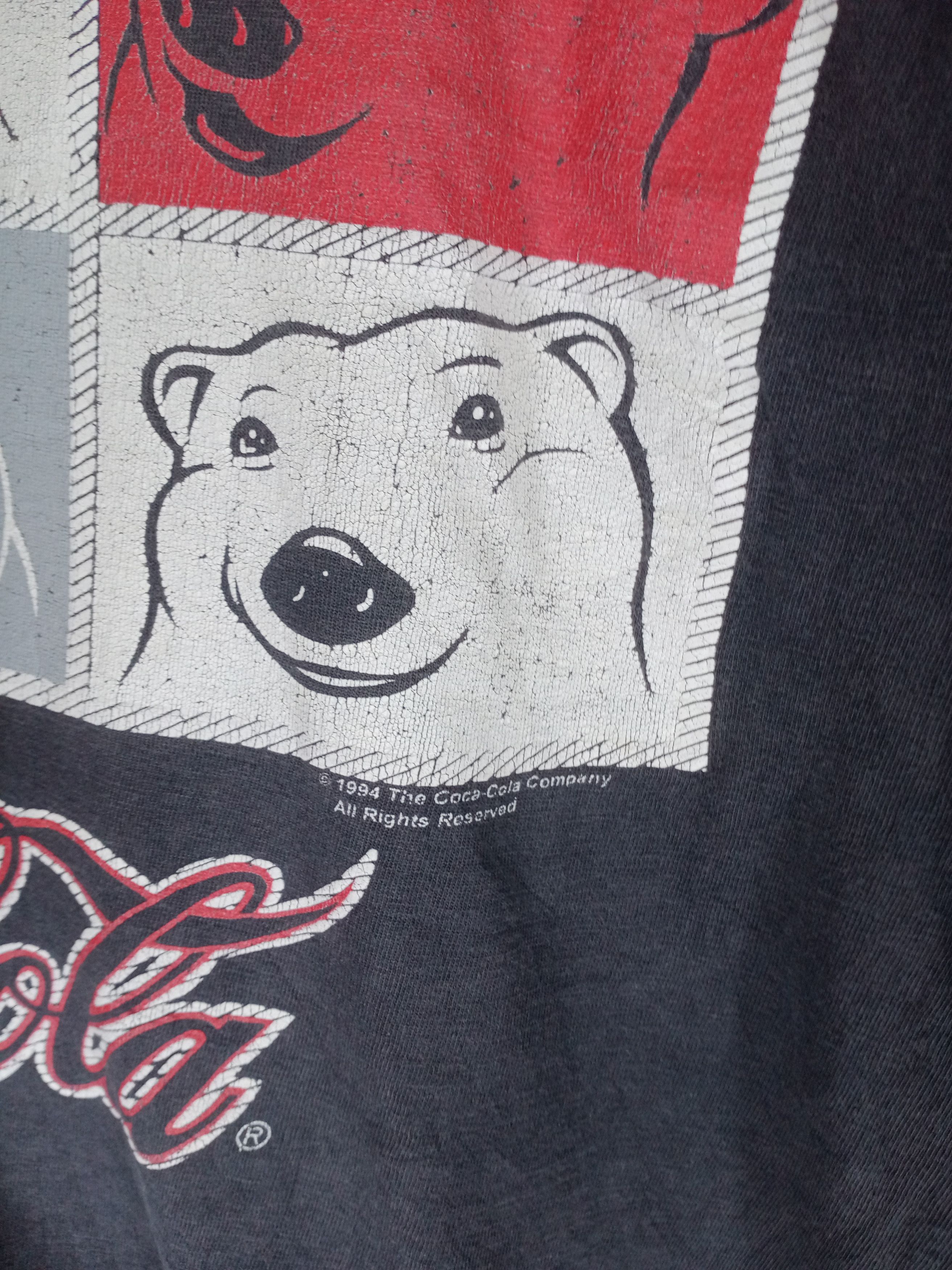 Coca Cola Vintage 1994 Coca Cola Tshirt Size US XL / EU 56 / 4 - 3 Thumbnail