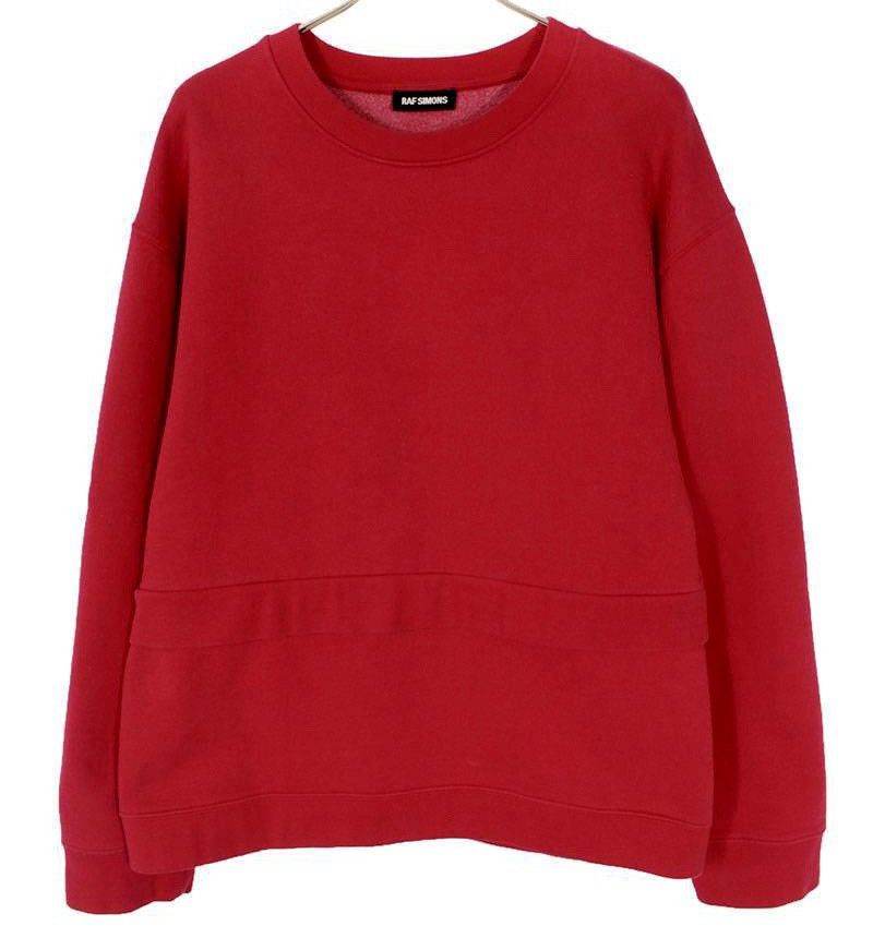 Raf Simons S/S16 Double Layered Solid Crewneck Sweatshirt XXL Size US XL / EU 56 / 4 - 1 Thumbnail