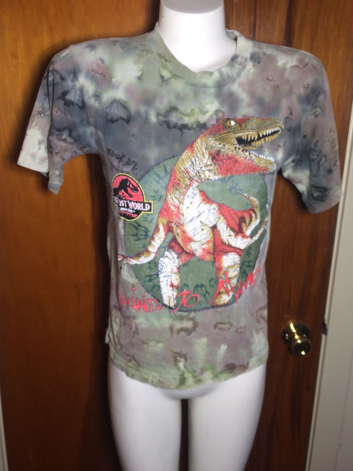 Vintage Jurassic Park store Lost World Shirt (Rare)