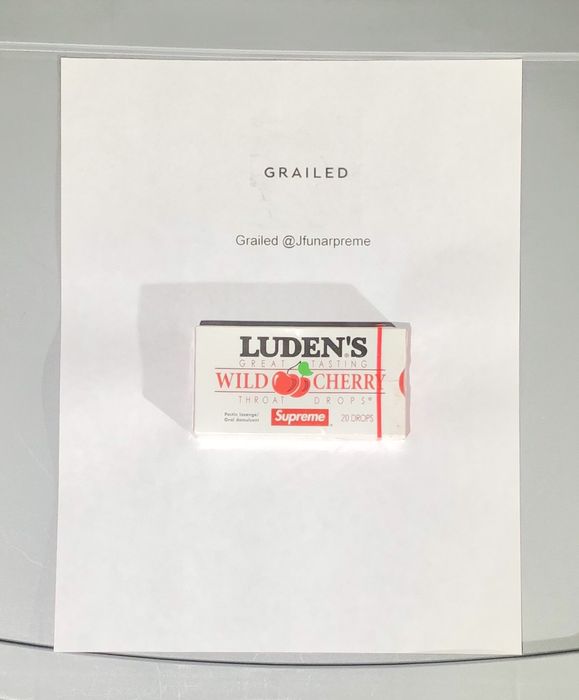 Supreme Supreme Ludens Cough Drops Grailed