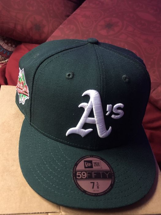 New Era Oakland Athletics World Series New Era Fitted Pink Brim Grailed