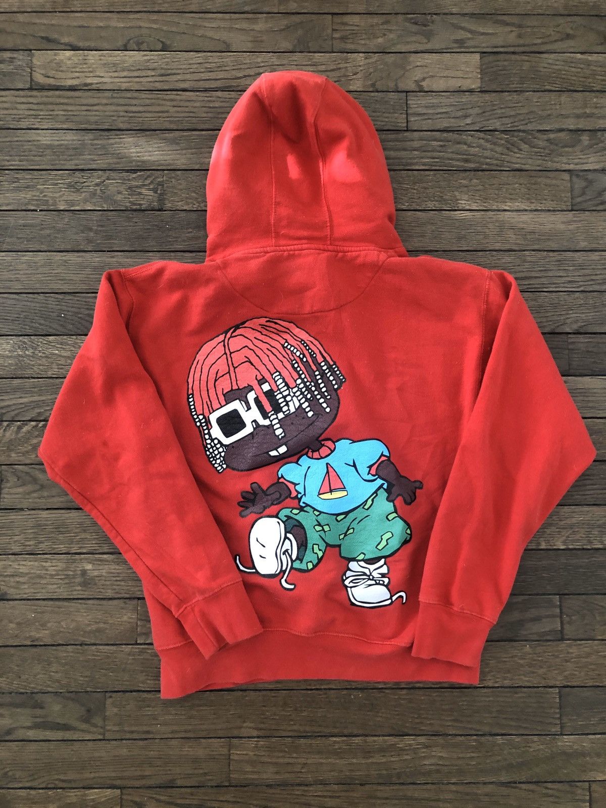 Lil Yachty Lil YACHTY Boat Rugrats Hoodie Red 🏓🍷🥤🥩 faze tour rap ATL ...