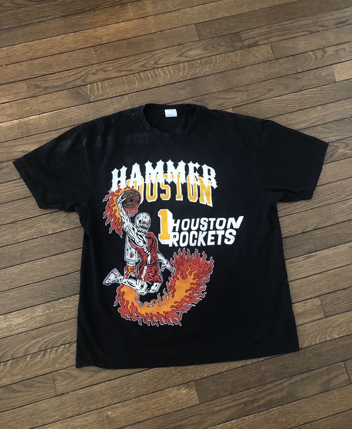 Warren Lotas Hammer Houston Rockets Tee, Grailed