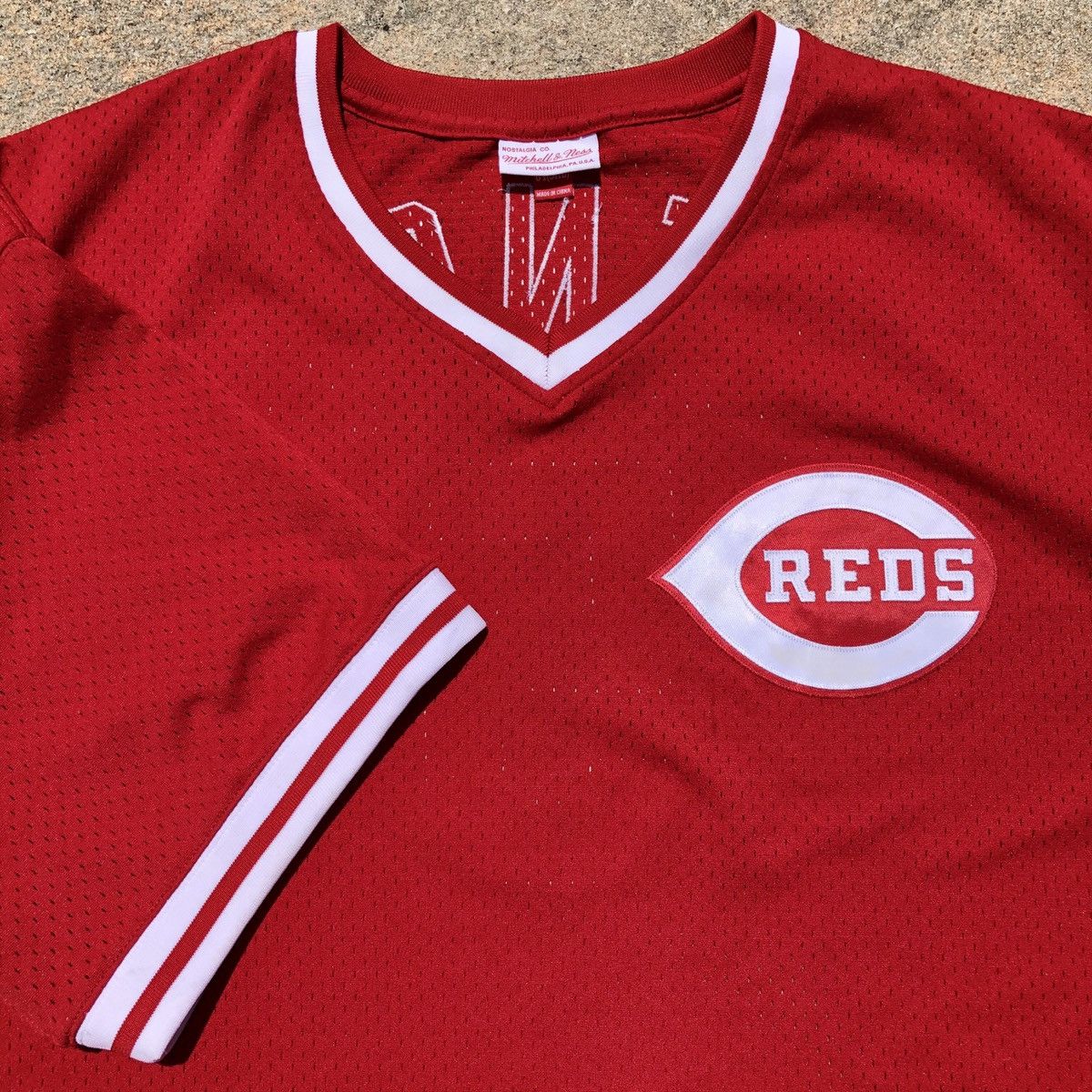 Jersey × Mitchell & Ness × Vintage Vintage Mitchell & Ness Cincinnati ...