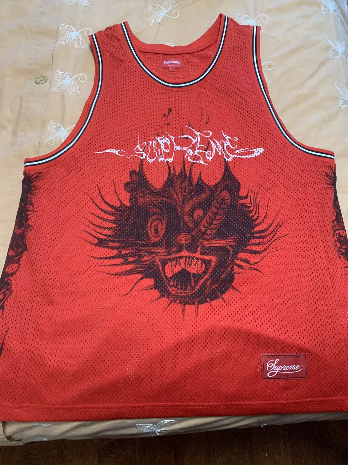 Supreme Supreme Animal Basketball Jersey | Grailed