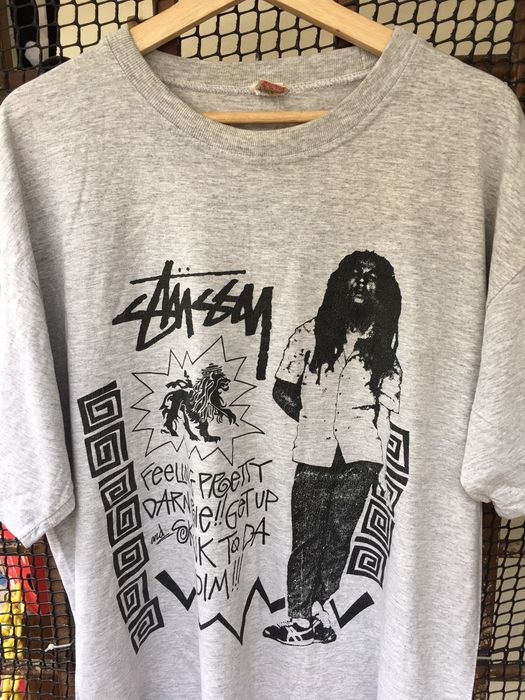 Vintage Vintage Stussy Bob Marley T Shirt | Grailed