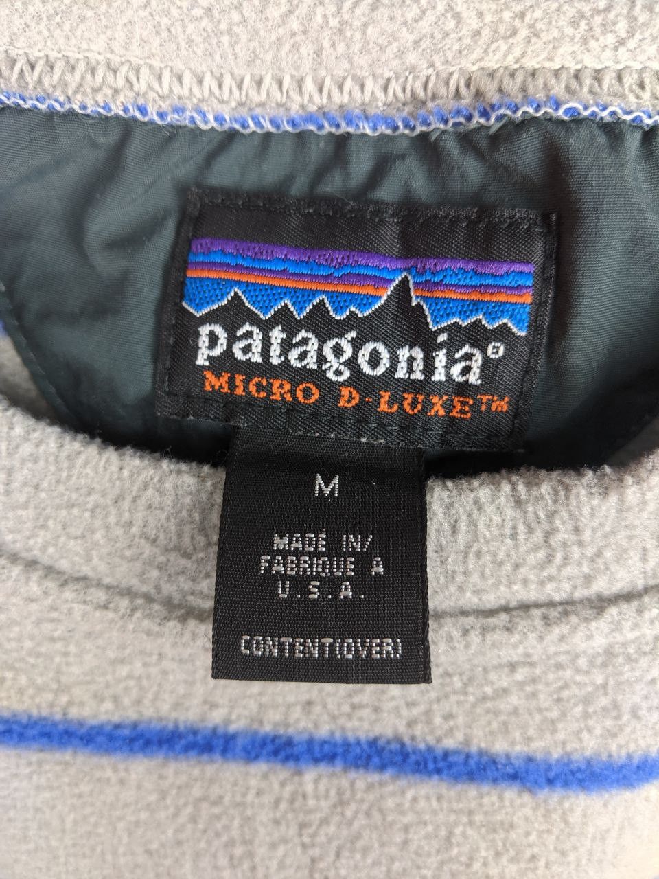 Patagonia PATAGONIA fleece stripes sweatshirt Size US M / EU 48-50 / 2 - 7 Thumbnail