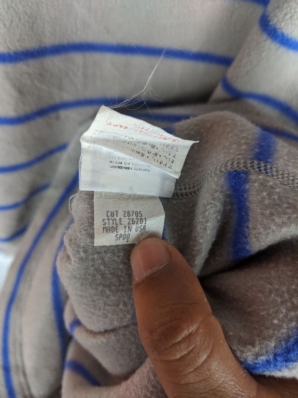 Patagonia PATAGONIA fleece stripes sweatshirt Size US M / EU 48-50 / 2 - 9 Thumbnail