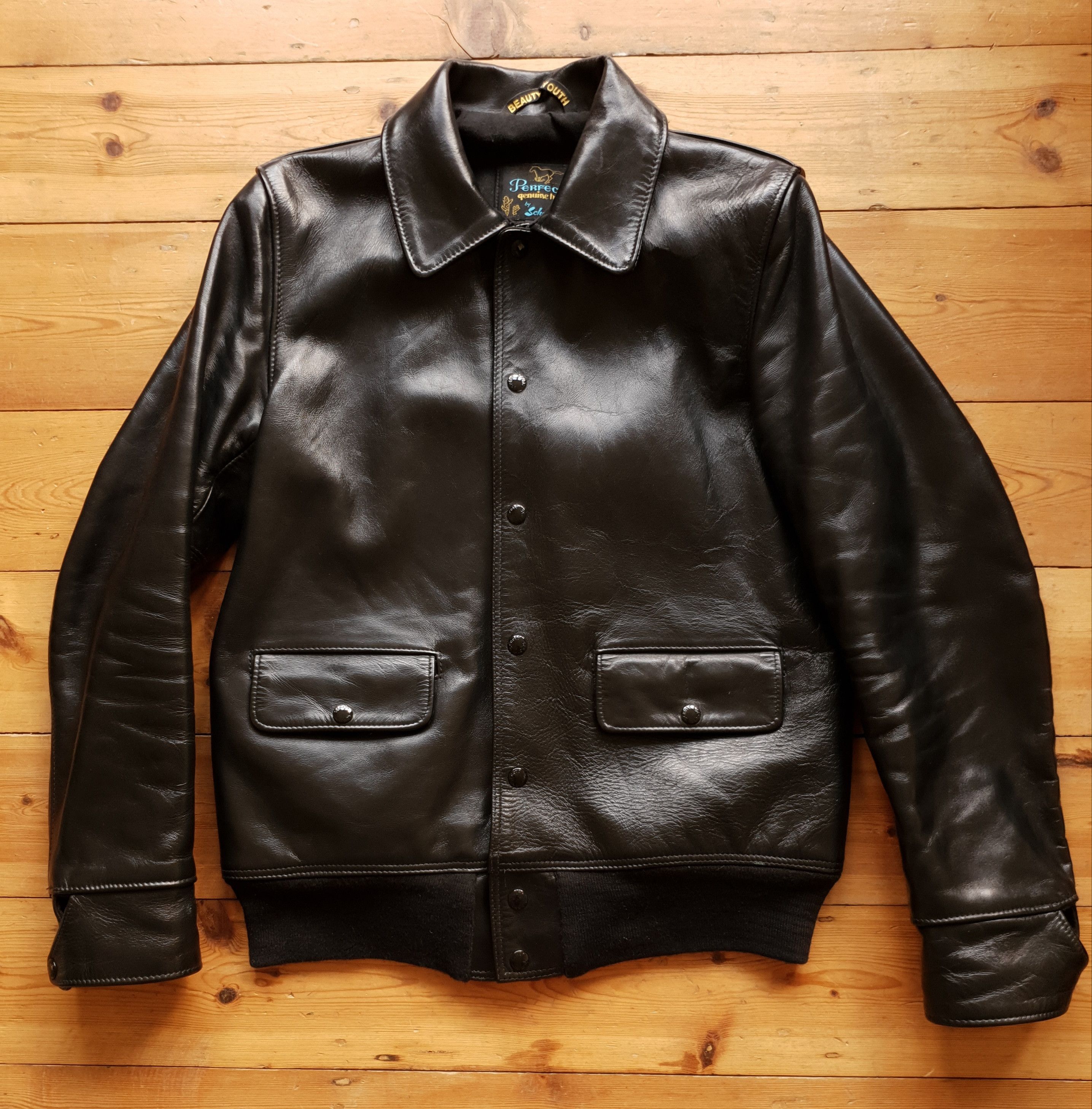 Schott Schott Perfecto Horsehide Leather Jacket | Grailed