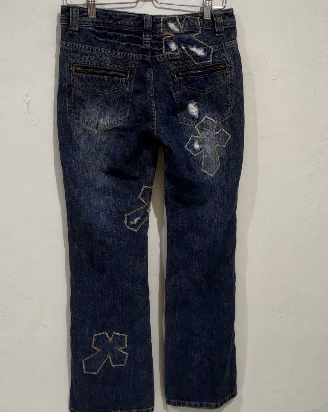 Designer × Japanese Brand Japanese Brand Cross DenimPants Size US 30 / EU 46 - 2 Thumbnail