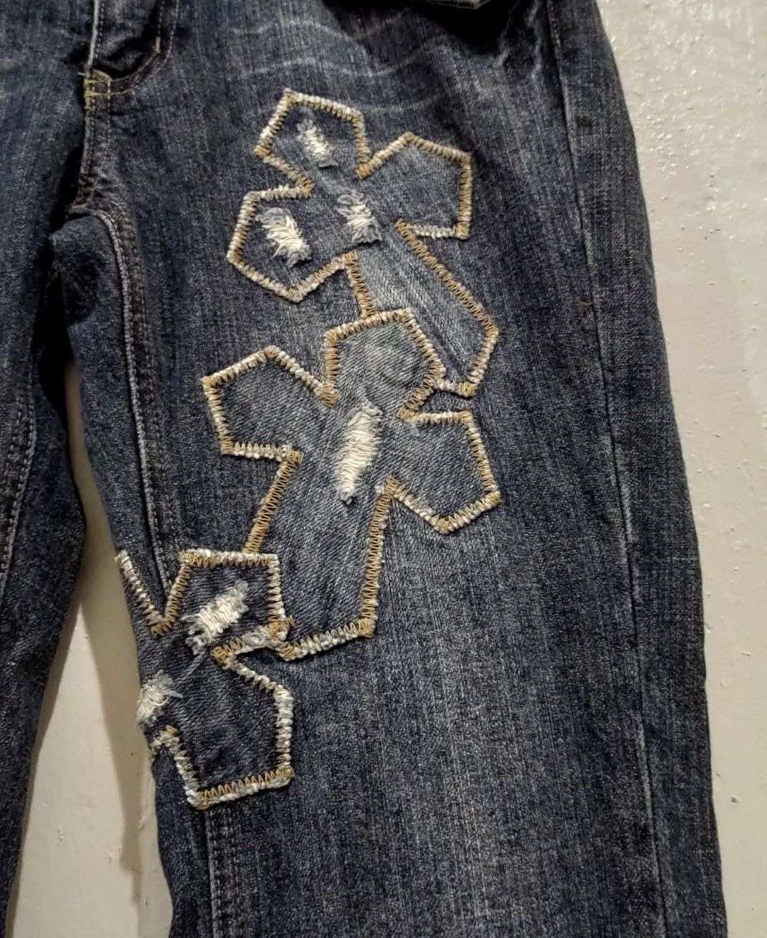 Designer × Japanese Brand Japanese Brand Cross DenimPants Size US 30 / EU 46 - 3 Thumbnail