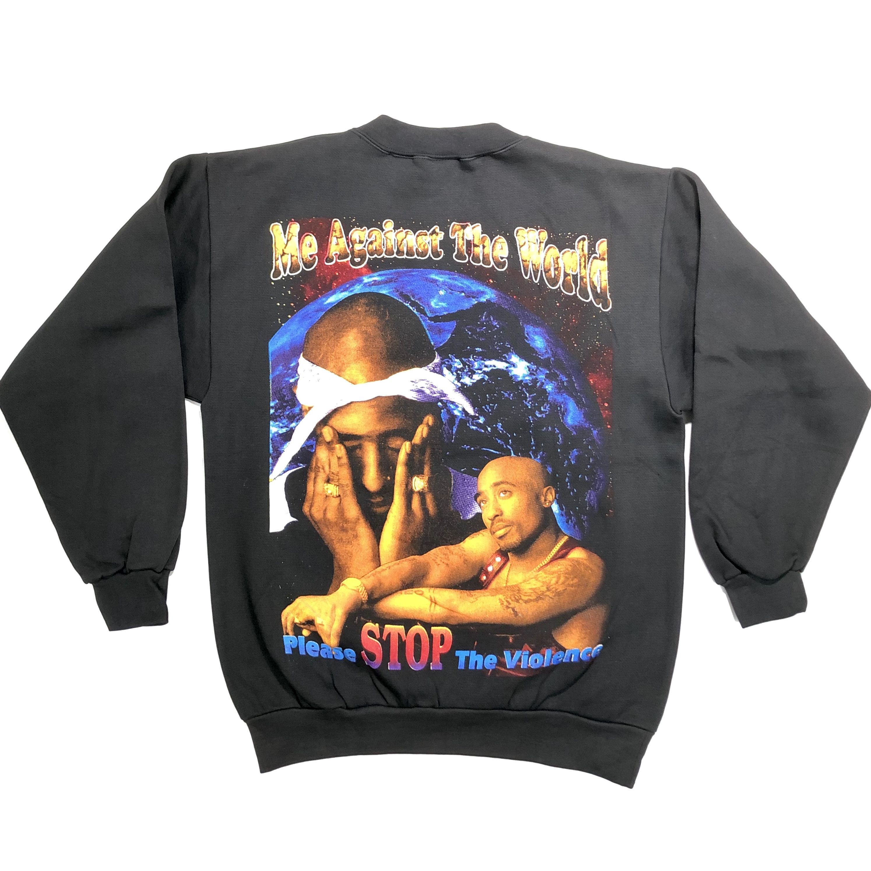 Vintage Vintage 90s 2Pac Shakur All Eyez On Me T-Shirt Crewneck