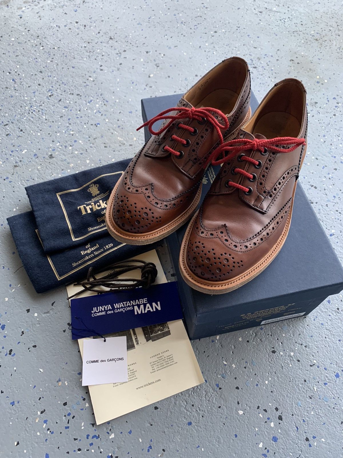 Comme des Garcons × Junya Watanabe × Trickers Trickers CDG Junya 