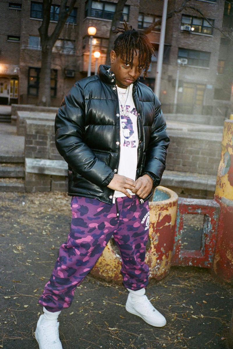 Bape × Undefeated Bape X Undefeated Color Camo Sweat Pants - Purple ...