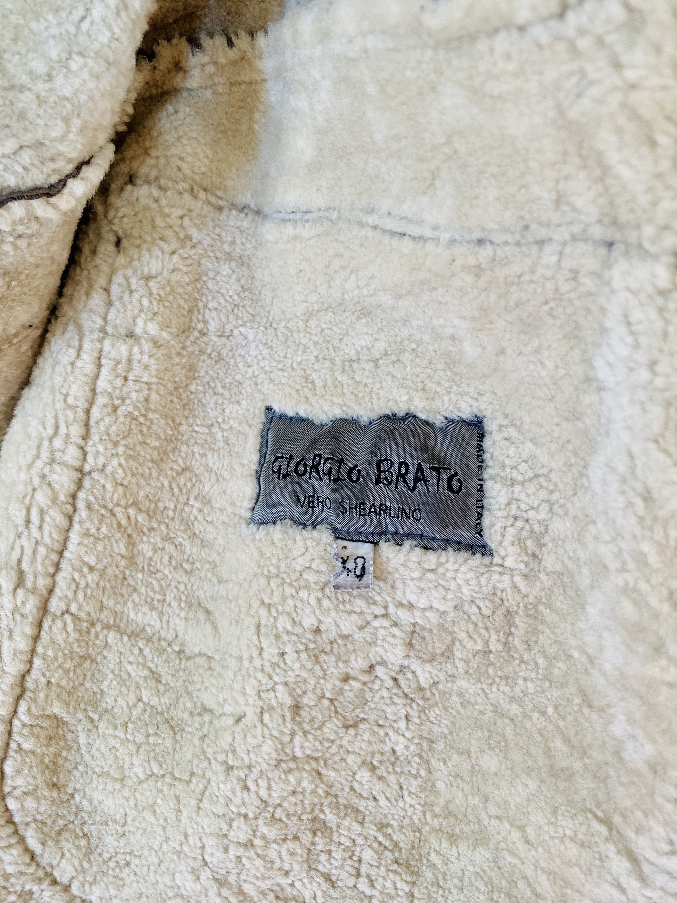 Giorgio Brato GIORGIO BRATO Solf Leather Coat Size US M / EU 48-50 / 2 - 7 Thumbnail