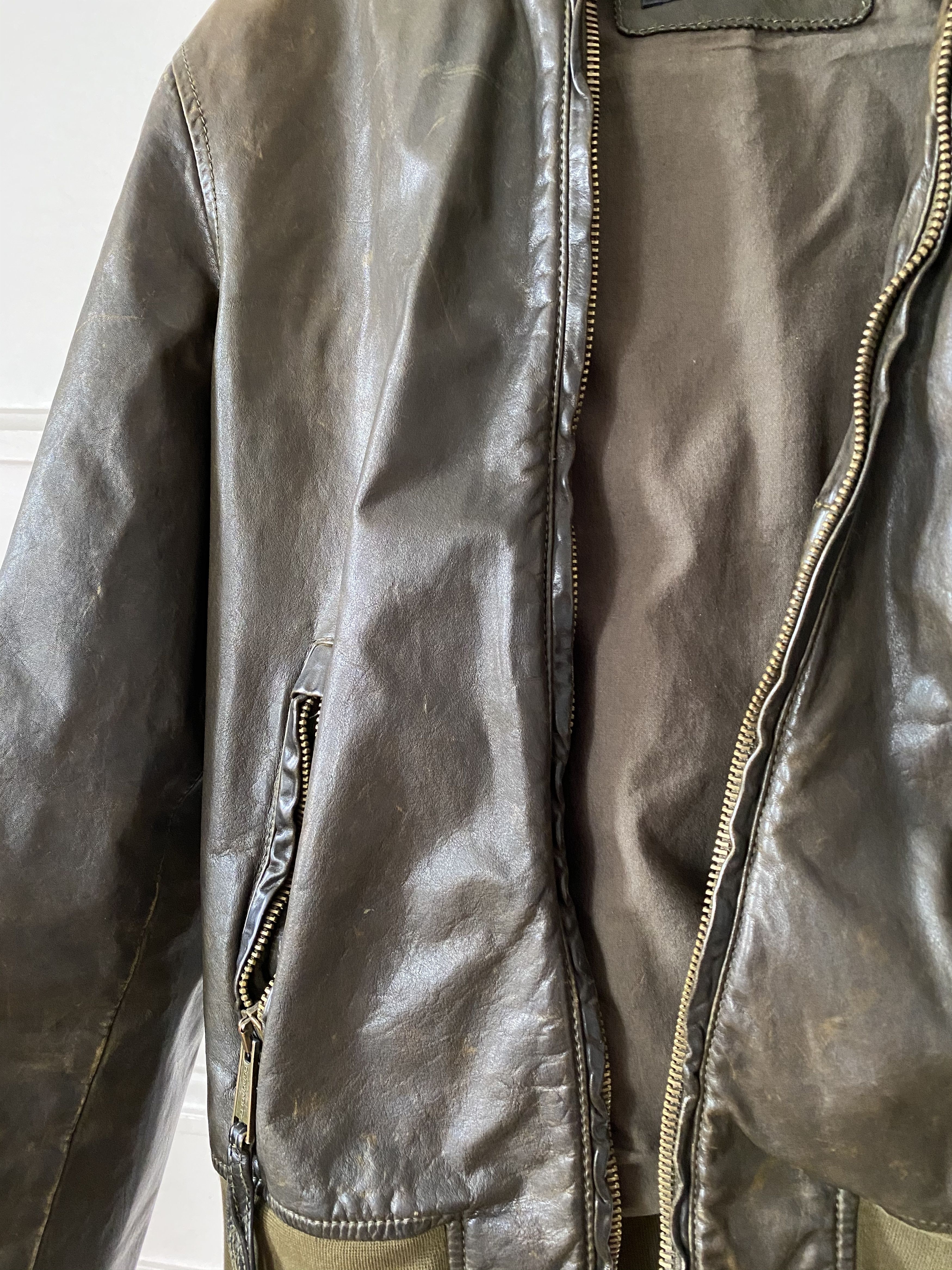 Dsquared2 Dsquared Leather Jacket Size US M / EU 48-50 / 2 - 2 Thumbnail