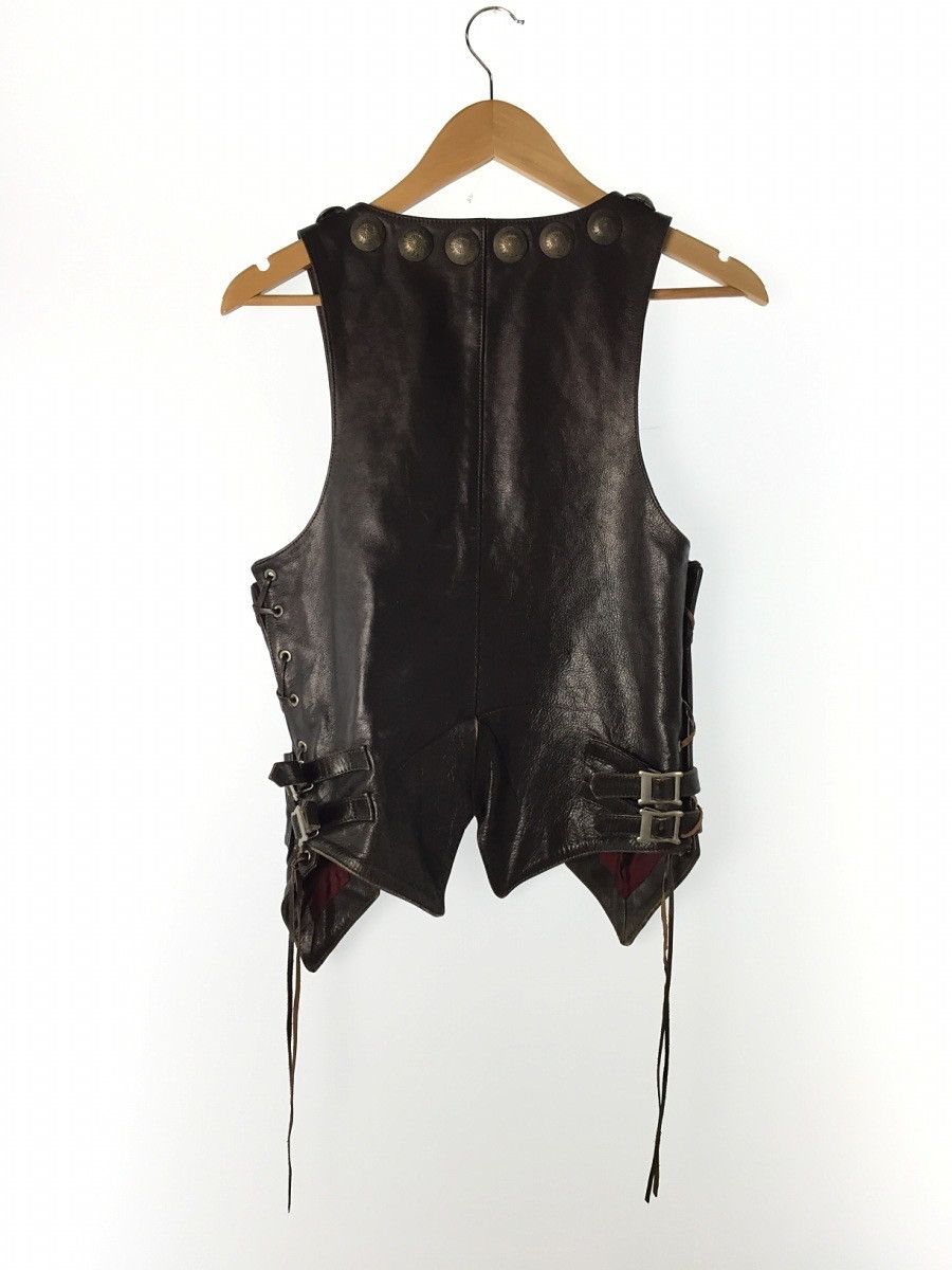 Blackmeans Blackmeans Leather Concho Vest Size US S / EU 44-46 / 1 - 2 Thumbnail