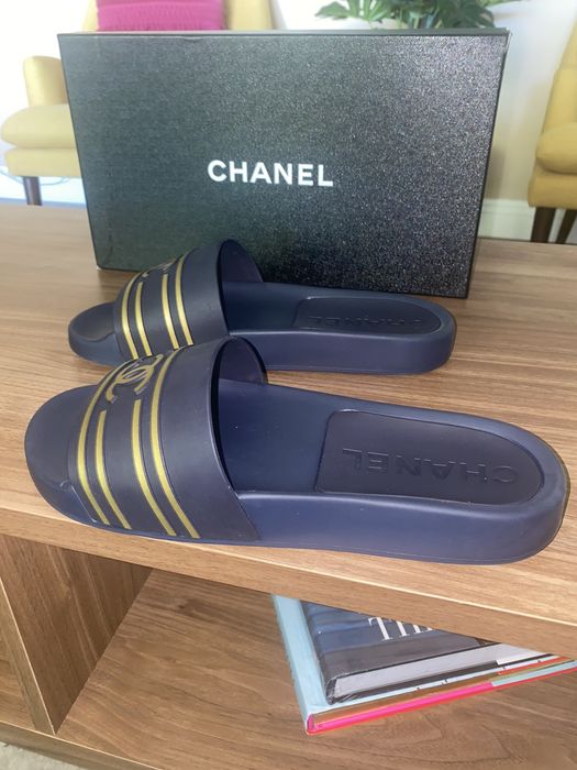 Chanel Chanel Pool Slides Grailed