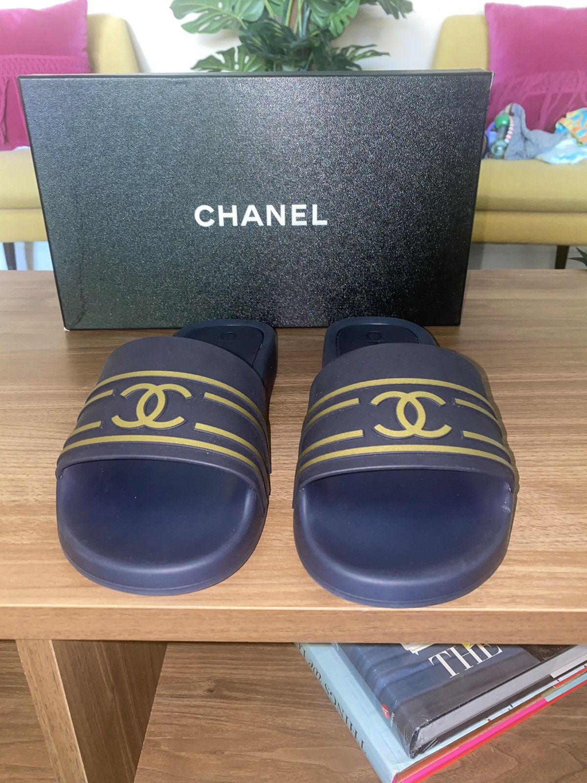 Chanel Chanel Pool Slides Grailed