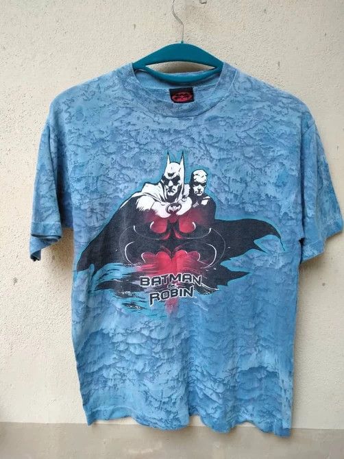 DC Comics 90s BATMAN & ROBIN TIE DYE Size US M / EU 48-50 / 2 - 1 Thumbnail