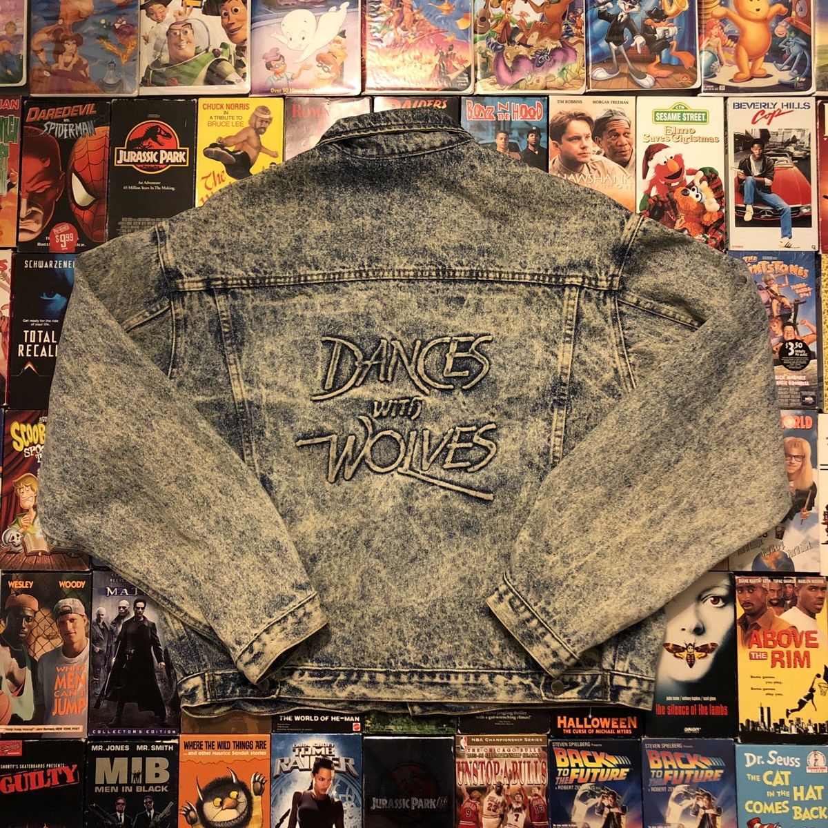 Vintage dances with wolves jacket sale