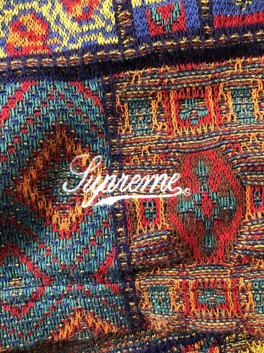 Supreme patchwork hot sale knit shorts