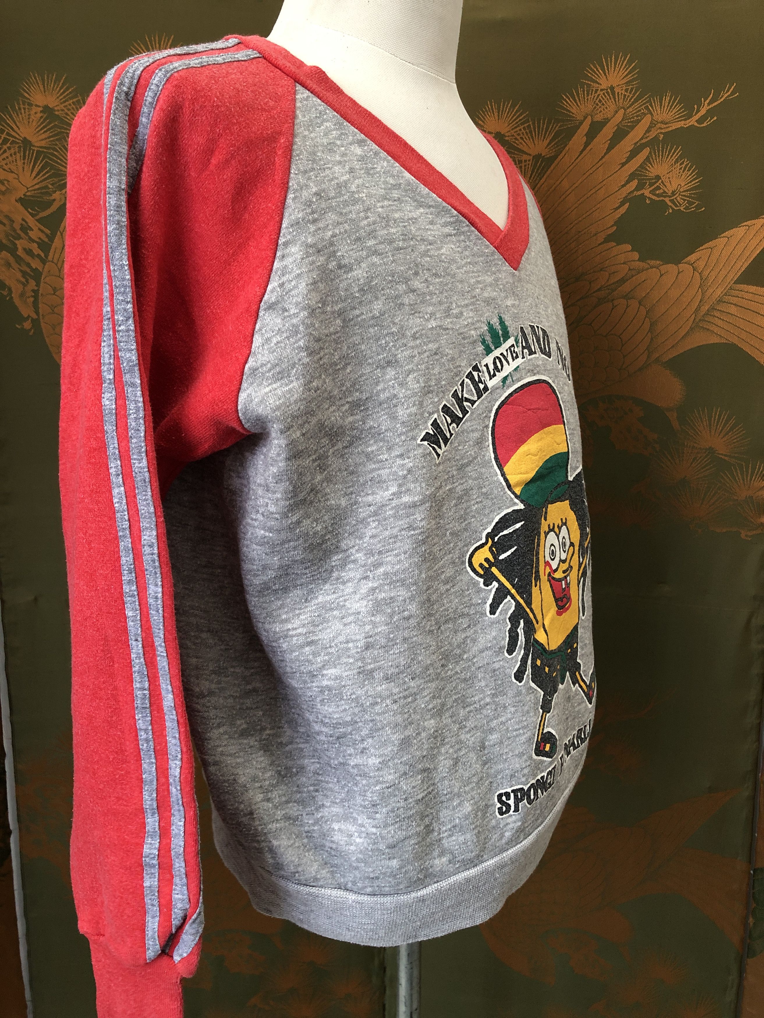 Cartoon Network Vintage 90s Spongi B Marley (code:E) Size US L / EU 52-54 / 3 - 4 Thumbnail