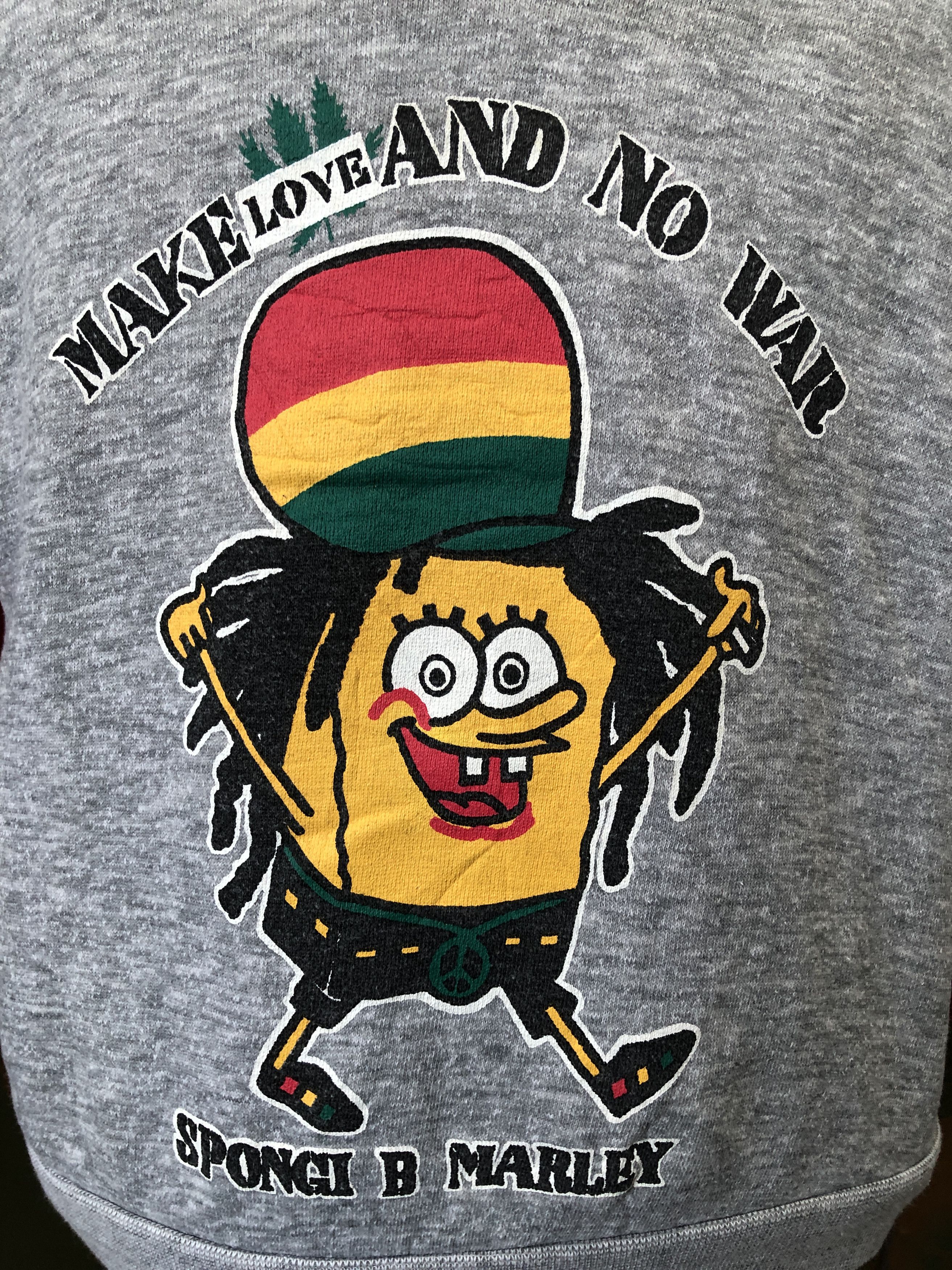 Cartoon Network Vintage 90s Spongi B Marley (code:E) Size US L / EU 52-54 / 3 - 2 Thumbnail