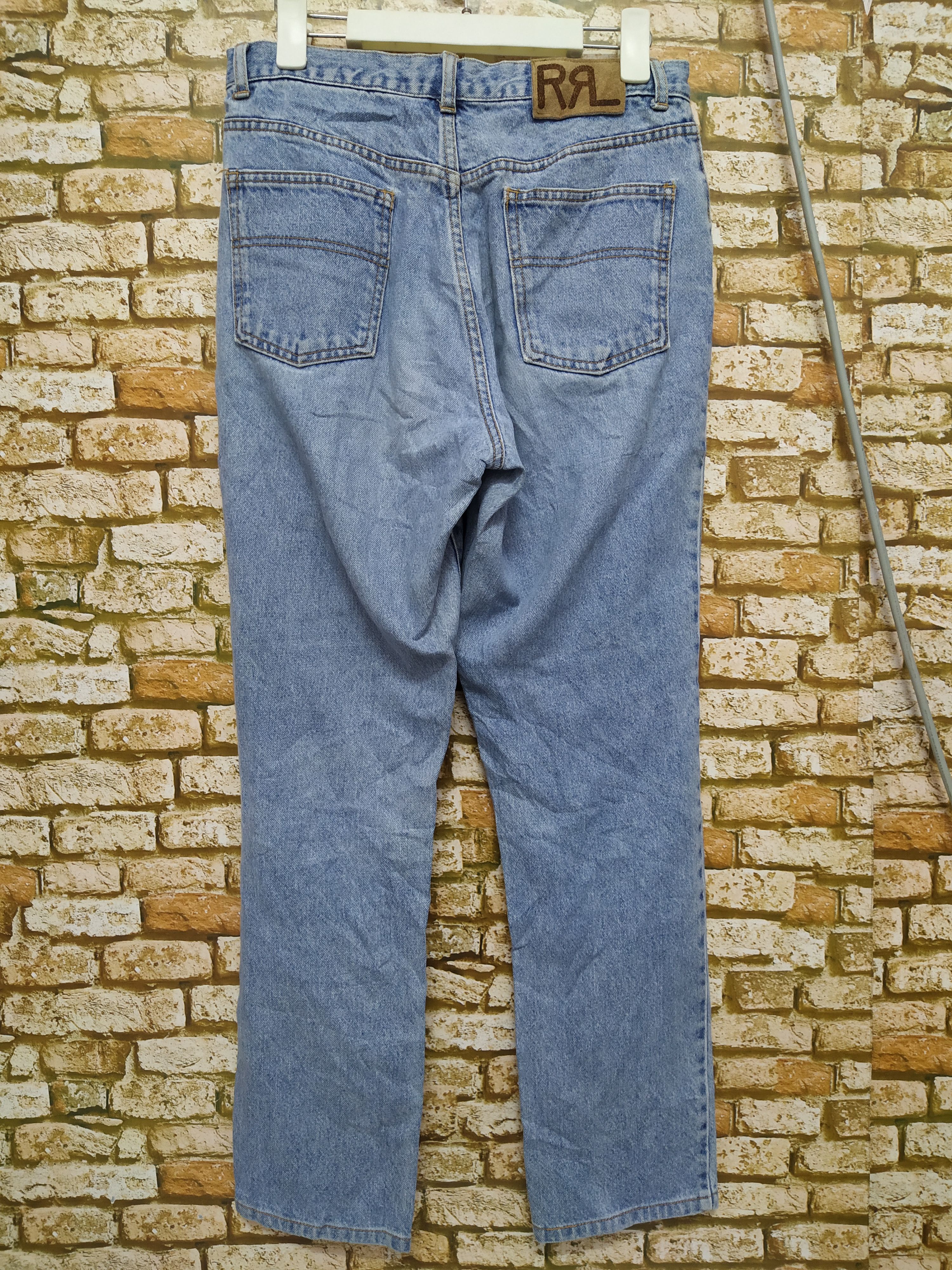 Polo Ralph Lauren 90s POLO RALPH LAUREN COUNTRY DENIM DISTRESSED (B383) w29 Size US 29 - 1 Thumbnail