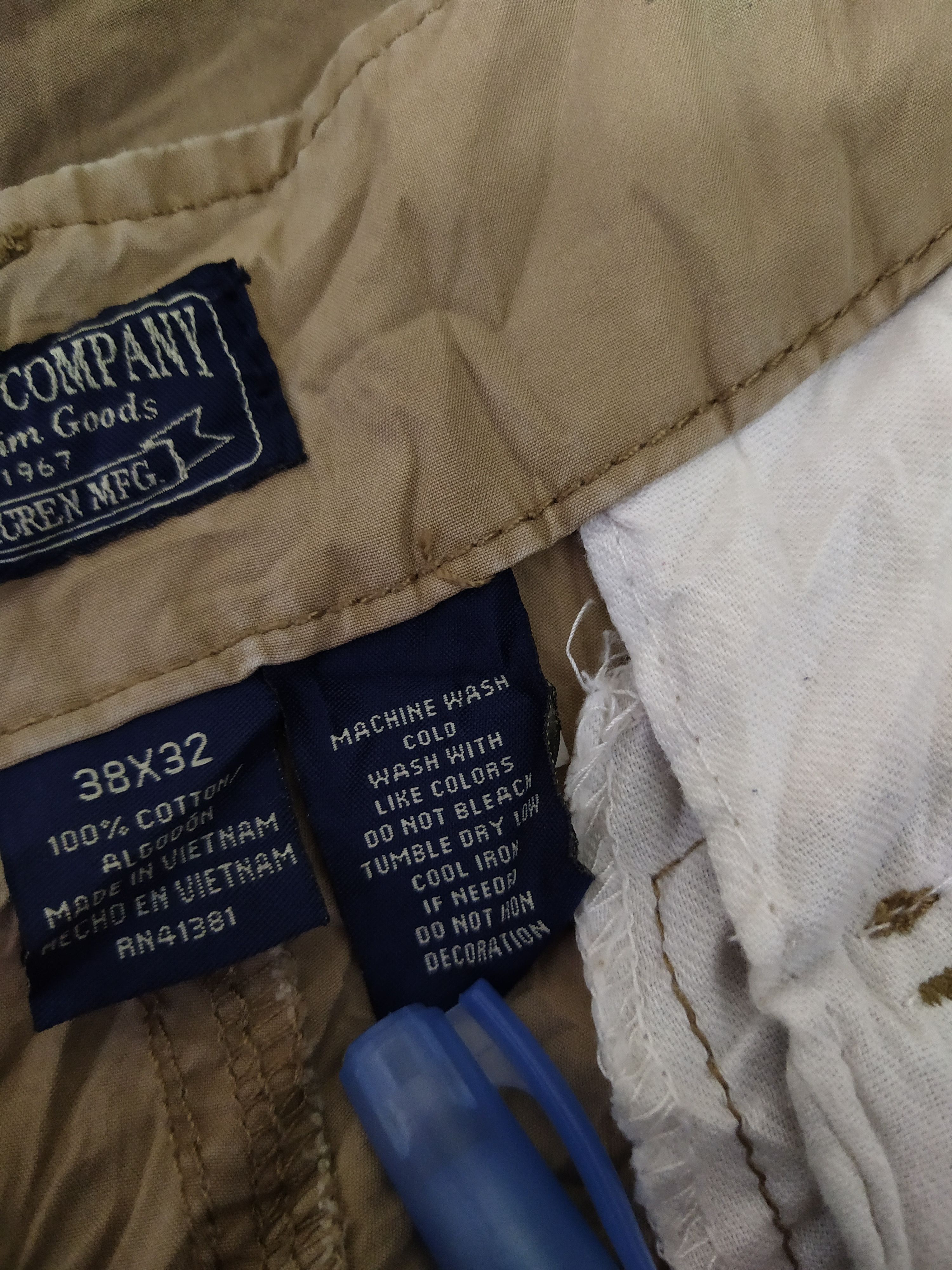 Polo Ralph Lauren POLO RALPH LAUREN CARGO TROUSER (B385) Size US 40 / EU 56 - 10 Thumbnail