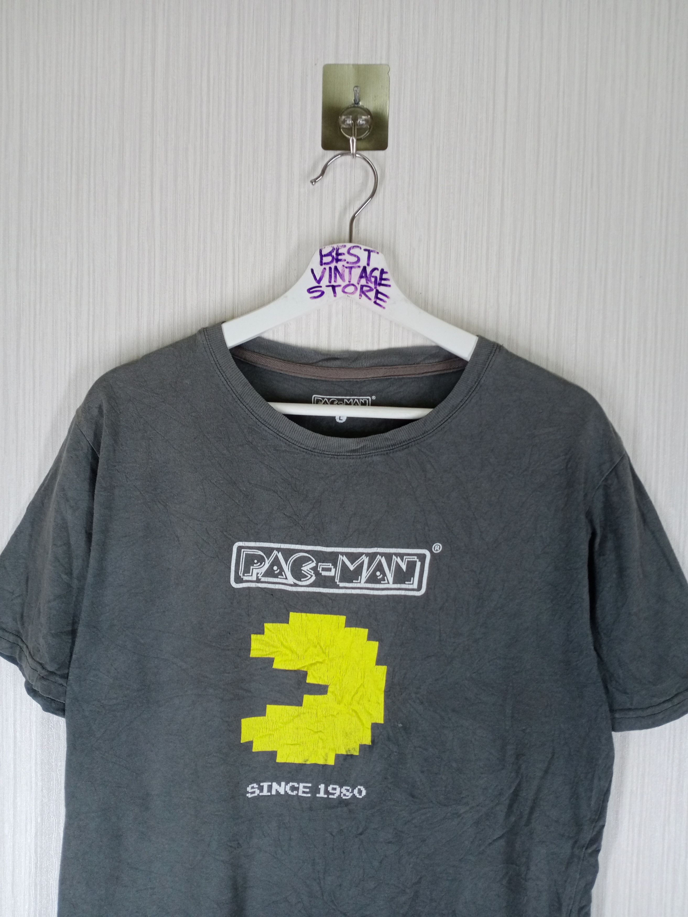 Nintendo Vintage PAC-MAN PlayStation Nintendo games t-shirt Size US M / EU 48-50 / 2 - 7 Thumbnail