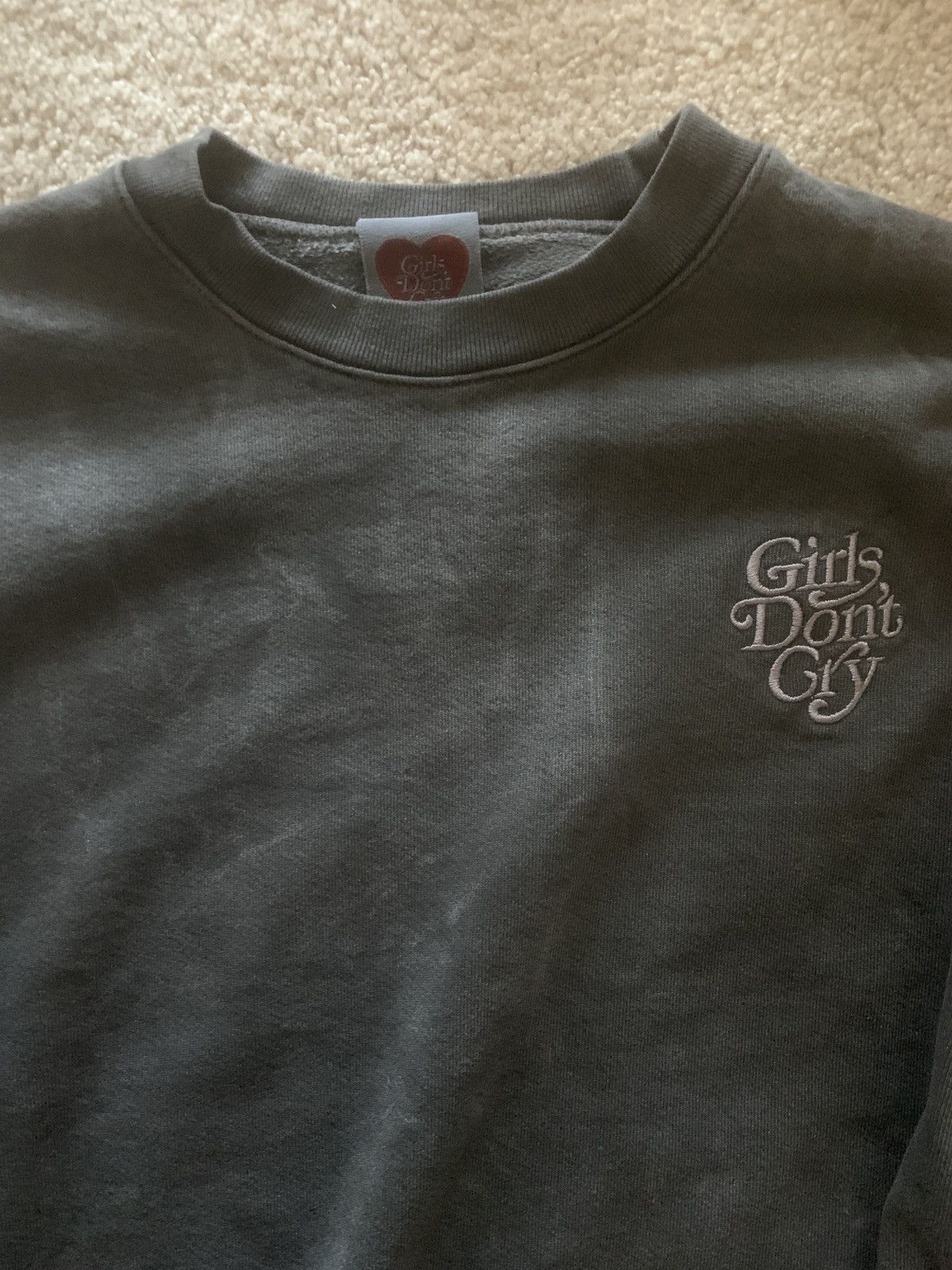 Girls Dont Cry Girls Don't Cry Tonal Crewneck | Grailed