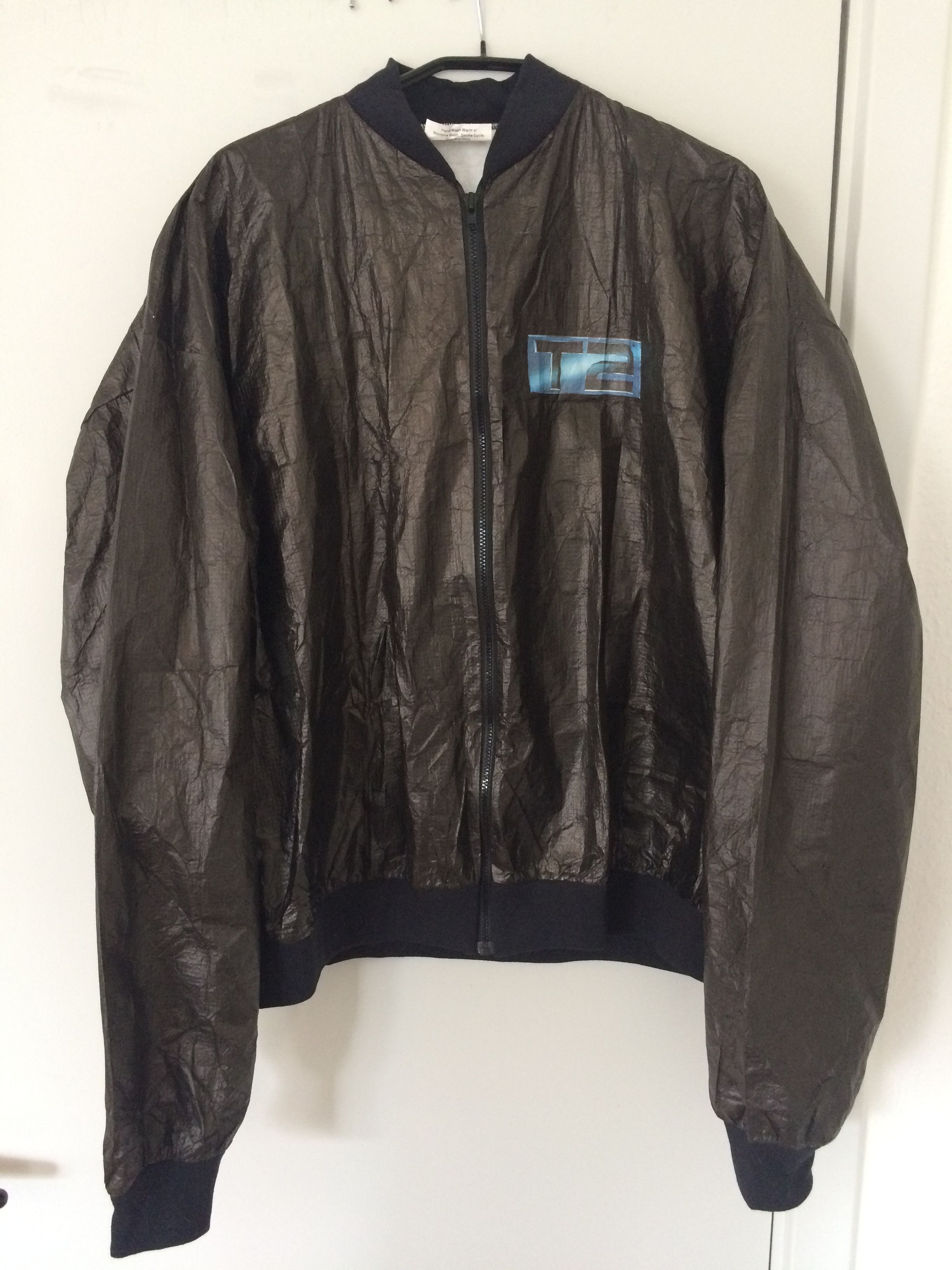 Vintage terminator 2 Arnold Schwarzenegger zip jacket | Grailed