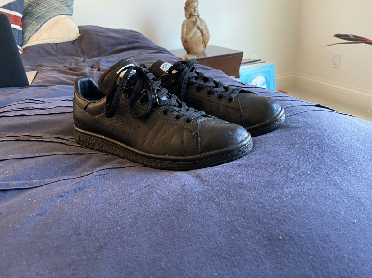 Adidas × Raf Simons Raf Simons x Stan Smith Core Black 2017 Size US 9.5 / EU 42-43 - 1 Thumbnail