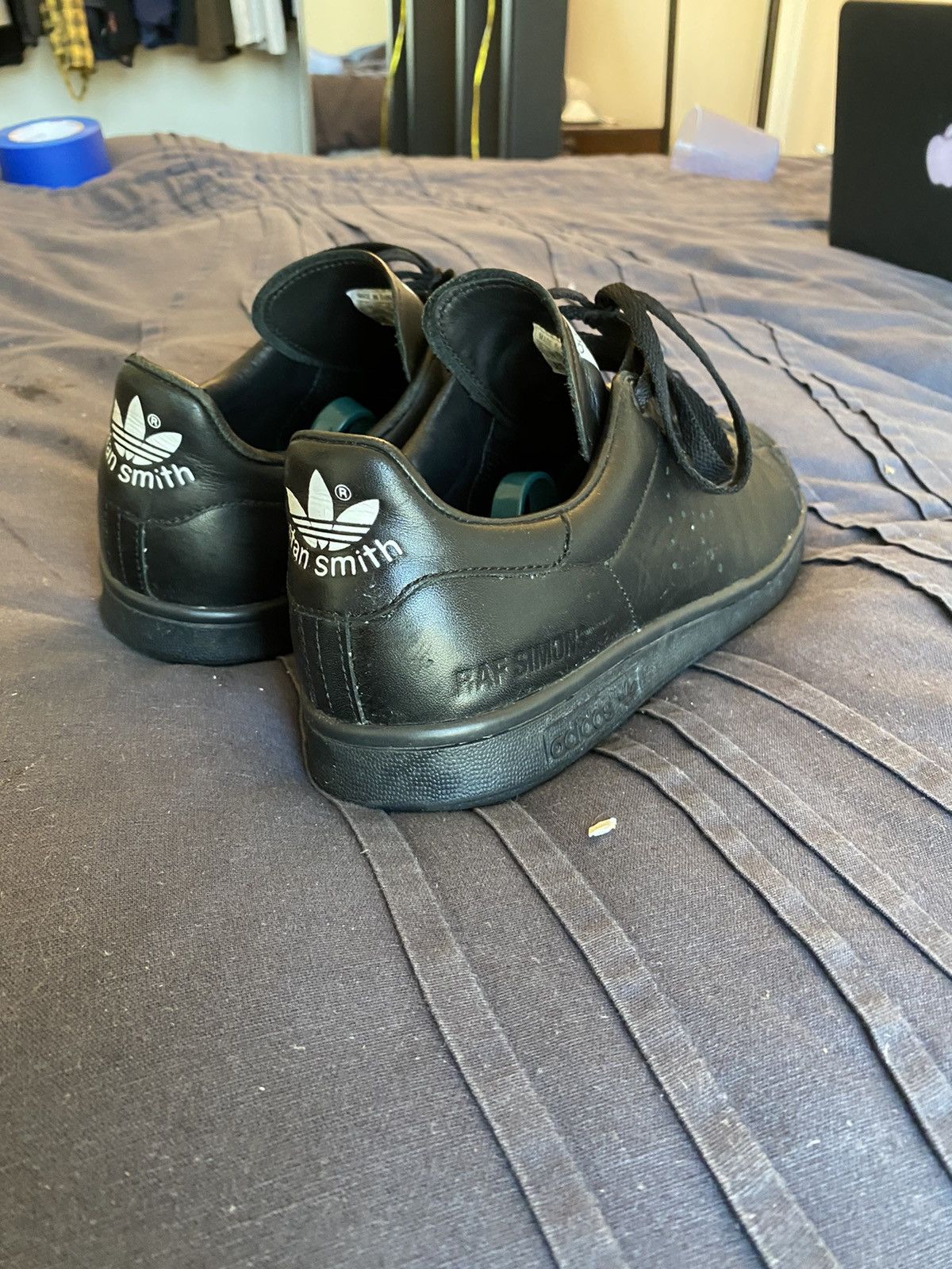 Adidas × Raf Simons Raf Simons x Stan Smith Core Black 2017 Size US 9.5 / EU 42-43 - 2 Thumbnail